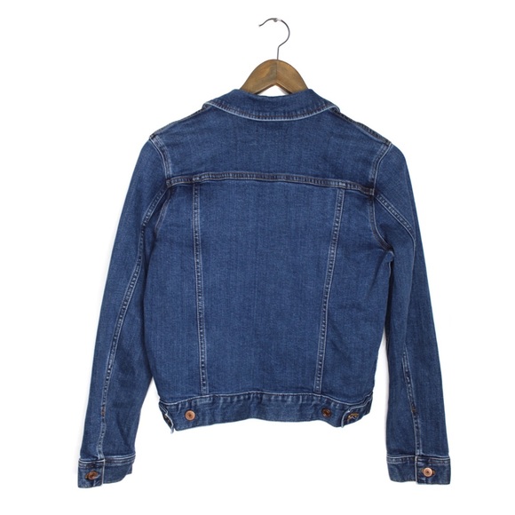 J.Crew Mercantile Jean Denim Jacket Small Preowned - Picture 5 of 8